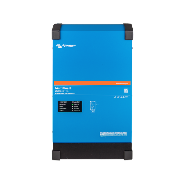 Victron Off-Grid Energy Storage System with 5000VA (4kW) 48V Inverter, 11.7kWh Lithium Batteries, and 5kW Solar Panels