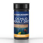 Aquacadabra Cichlid Adult Diet Fish Food Floating Granules 40% Protein 90g 360g