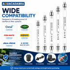 Aquacadabra T5 UV Bulb 4W-18W Double Ended Pond Filter Replacement Tube