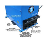 Atlas TC289LH Extra Large Rim-Clamp Tire Changer with Left Hand Assist Arm