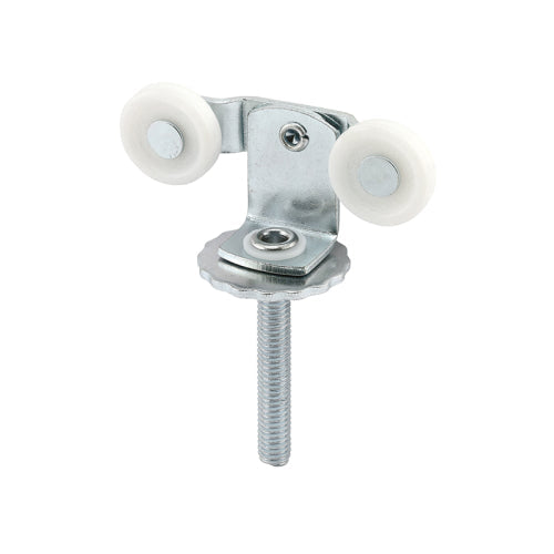 FHC 3" Nylon Top Mount Closet Door Tandem Flat Rollers - N6529