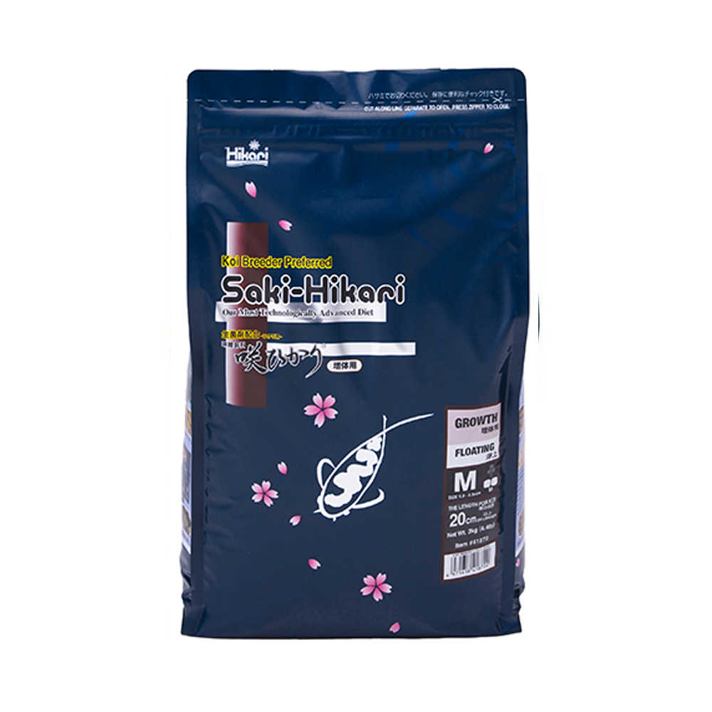 Saki-Hikari Koi Growth Pellets – Premium Size & Form Nutrition