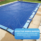 20' x 44' Rectangle 15 Year  In Ground Pool Winter Cover
