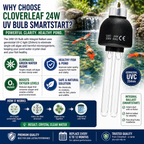 Cloverleaf SmartStart 24w UVC Replacement Bulb