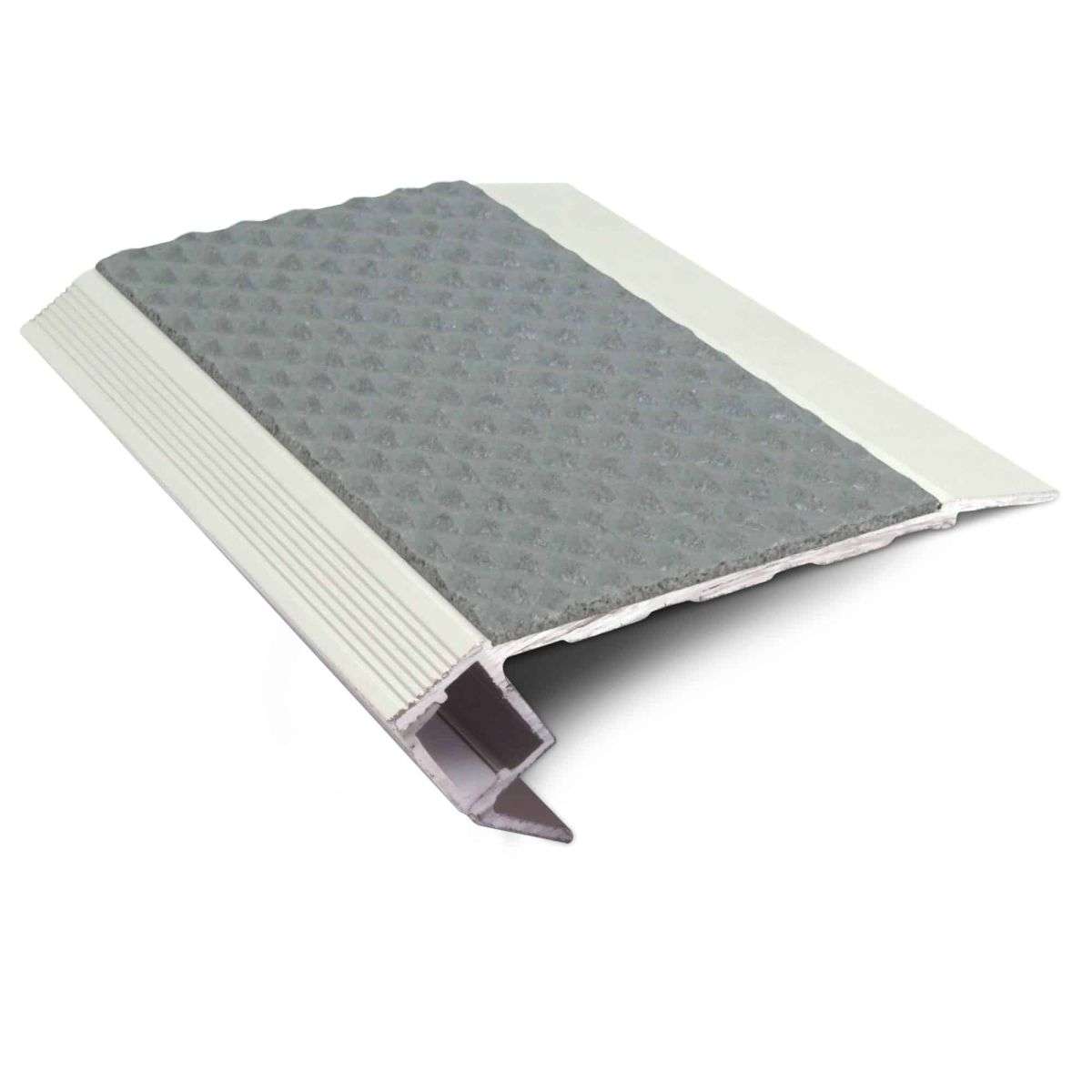 NALR50 - Vision Light Down - Tredsafe Non Slip 76.5x26mm Stair Nosing