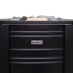 Narvi Black 20 VS Wood-Burning Sauna Stove with Water Tank