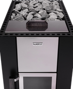 Narvi Kuru 20 VSE Wood-Burning Sauna Stove with Water Tank