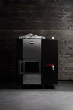 Narvi Kuru 20 VSO Wood-Burning Sauna Stove with Water Tank