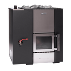 Narvi Kuru 20 VSV Wood-Burning Sauna Stove with Water Tank