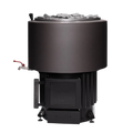 Narvi Luosto VS Wood-Burning Sauna Stove with Water Tank, Grey