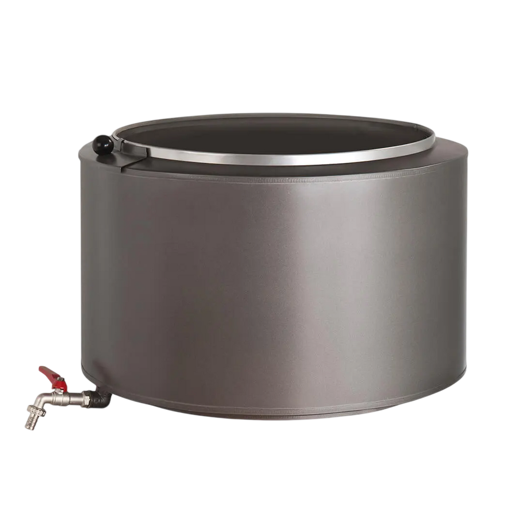 Narvi Luosto VS Wood-Burning Sauna Stove with Water Tank, Grey