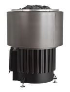 Narvi Luosto VS Wood-Burning Sauna Stove with Water Tank, Grey