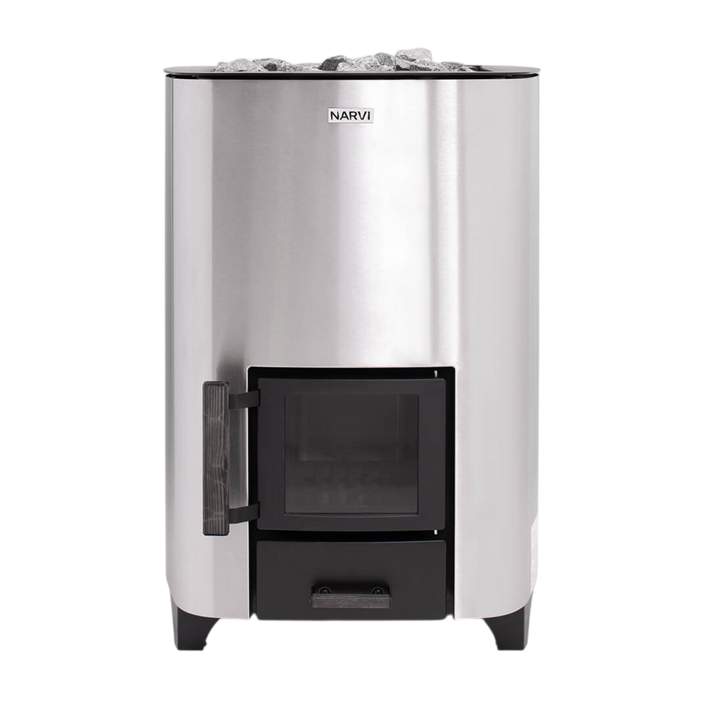 Narvi NC 16 Stainless Wood-Burning Sauna Stove