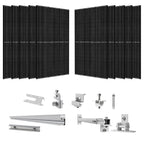 Natures Generator 10 x 410 Watt Monocrystalline Solar Panel With Solar Panel Mount Rack