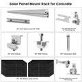 Natures Generator 10 x 410 Watt Monocrystalline Solar Panel With Solar Panel Mount Rack - Off Grid Stores