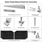 Natures Generator 10 x 410 Watt Monocrystalline Solar Panel With Solar Panel Mount Rack - Off Grid Stores
