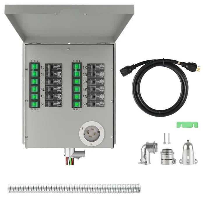 Natures Generator 12-Circuit 120/240V 30A Non-Automatic Power Transfer Switch