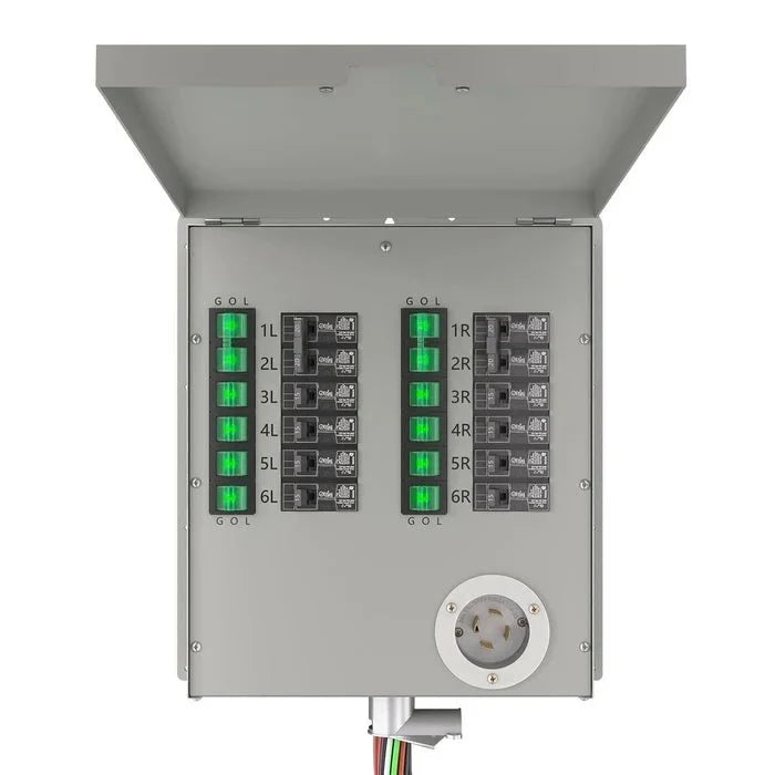 Natures Generator 12-Circuit 120/240V 30A Non-Automatic Power Transfer Switch
