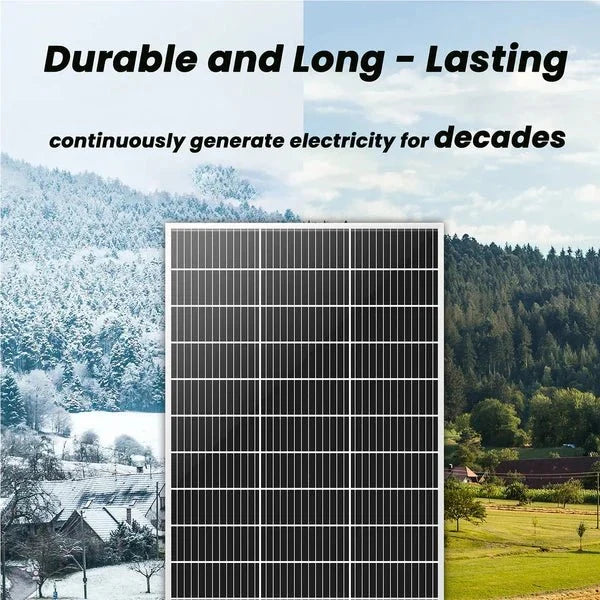 Natures Generator 2 x 100W Monocrystalline Power Panel