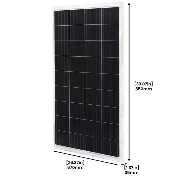Natures Generator 2 x 100W Monocrystalline Power Panel