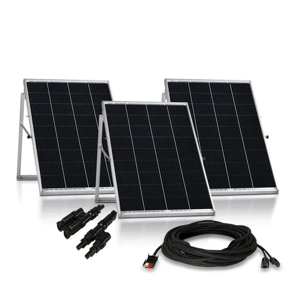 Natures Generator 3 x 100W Monocrystalline Power Panel