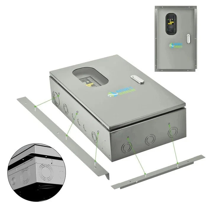 Natures Generator 30A Automatic Transfer Switch Flush Mount