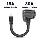 Natures Generator 30A to 15A Adapter