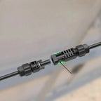 Natures Generator 50 Foot Quick Release MC4 Extension Cables for MyGrid 10K System