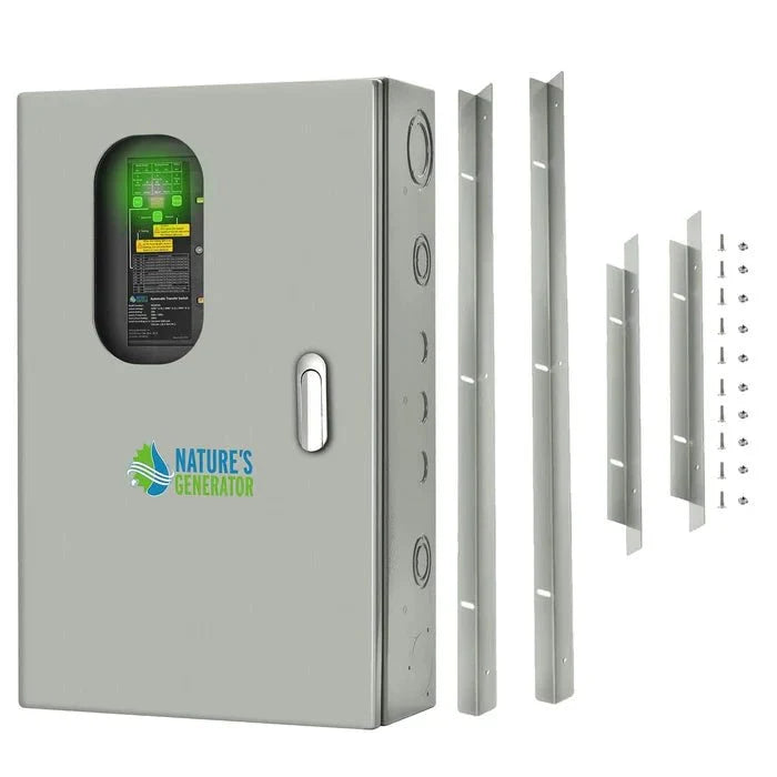 Natures Generator 50A Automatic Generator Transfer Switch + Semi Flush Mount