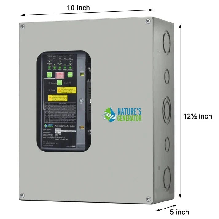 Natures Generator 50A Compact Automatic Transfer Switch
