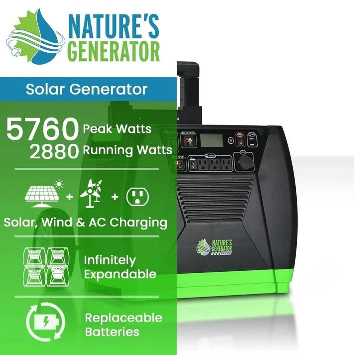 Natures Generator Elite Generator + Power Pod