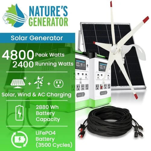 Natures Generator Lithium 1800 Platinum WE