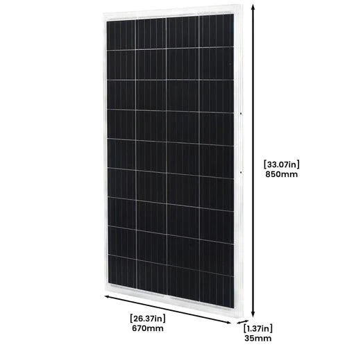 Natures Generator Lithium 3600 With Power Pod + 4 x 100W Monocrystalline Solar Panel + Wind Turbine
