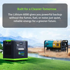 Natures Generator Lithium 6000 Power Station