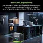 Natures Generator Lithium 6000 Power Station