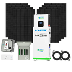 Natures Generator MyGrid 10k + 8 x 410W Rigid Panels + 50A Manual Transfer Switch + GFCI Box + Smart Plug