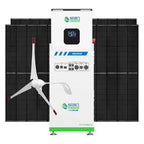 Natures Generator MyGrid 10K With 4 x 410W Rigid Solar Panel + 350W Wind Turbine