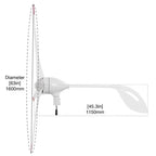 Natures Generator MyGrid 10K With Solar Battery + 8 x 410W Rigid Solar Panel + 350W Wind Turbine