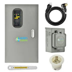 Natures Generator MyGrid 10K With Solar Battery + 8 x 410W Rigid Solar Panels + 50A Automatic Transfer Switch