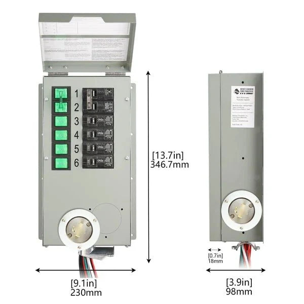 Natures Generator Powerhouse Hybrid Platinum Plus PE System