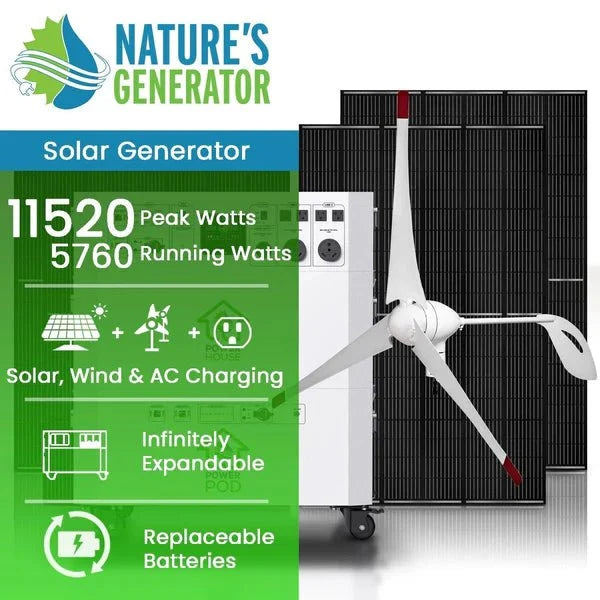 Natures Generator Powerhouse Platinum WE System