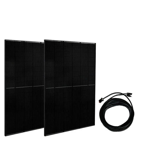 Natures Generator Powerhouse Power With Solar Panel