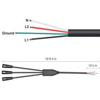 Natures Generator Tri-Link Combiner Cable