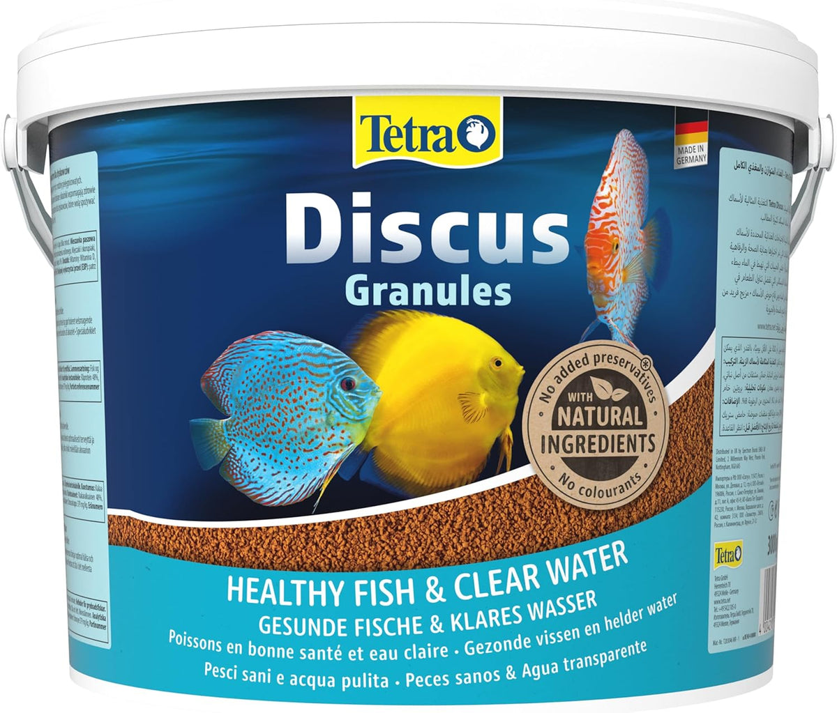 Tetra Prima Discus Granules 10L | Slow-Sinking Fish Food