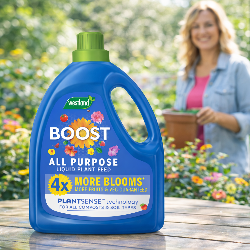 Westland Boost All Purpose Liquid Plant Feed for Healthy Growth 3 Litre