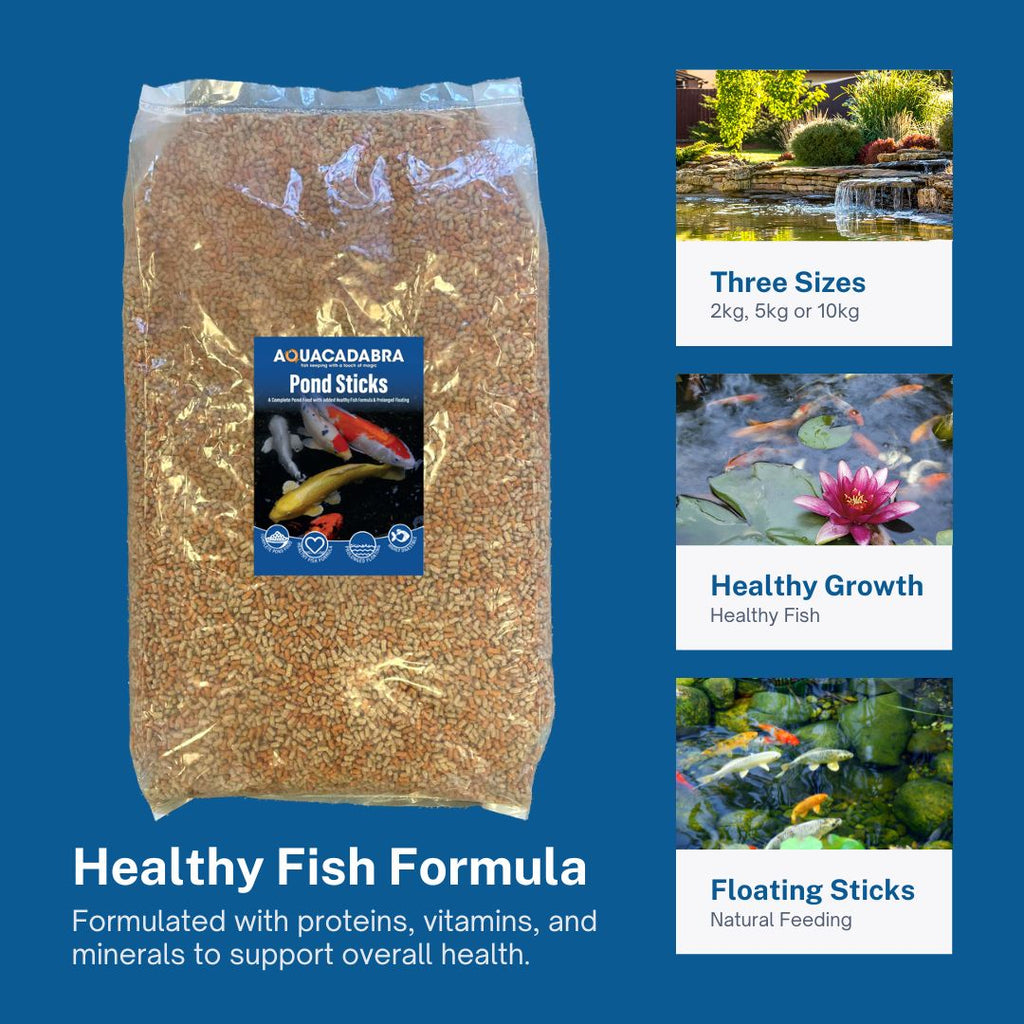 Aquacadabra Pond Food 2kg & P21 Auto Feeder