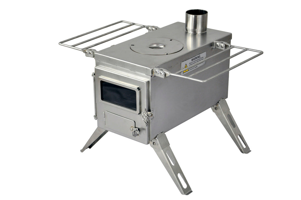 Nomad Camping stove - Medium Size / Stainless Steel