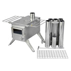 Nomad Camping stove - Medium Size / Stainless Steel