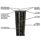 Atlas PRO9000 Extra Tall, Extra Wide Portable Heavy Duty 4-Post Lift 9000 lb. Capacity