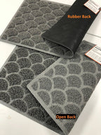 Indoor Dirt-Trapper Easy-Clean Door Mat - Fan Pattern
